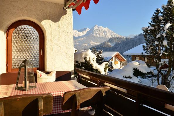 Aussicht vom Balkon