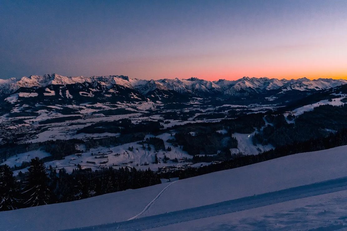 Abendstimmung auf dem Mittag