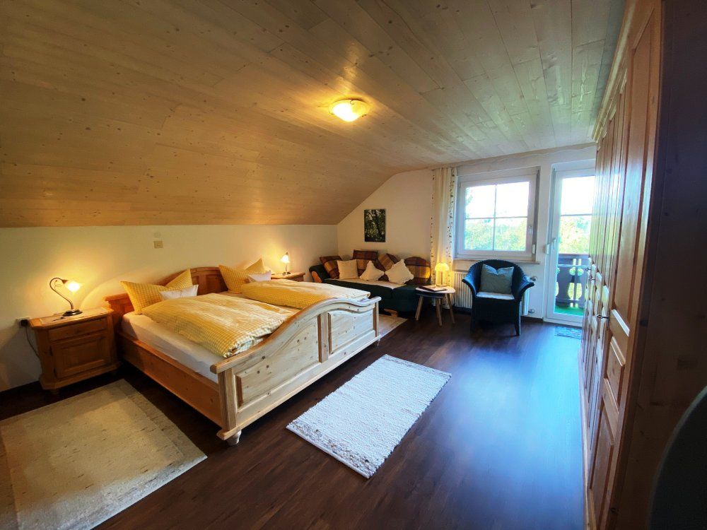 FeWo I  Illerschleife  - Schlafzimmer