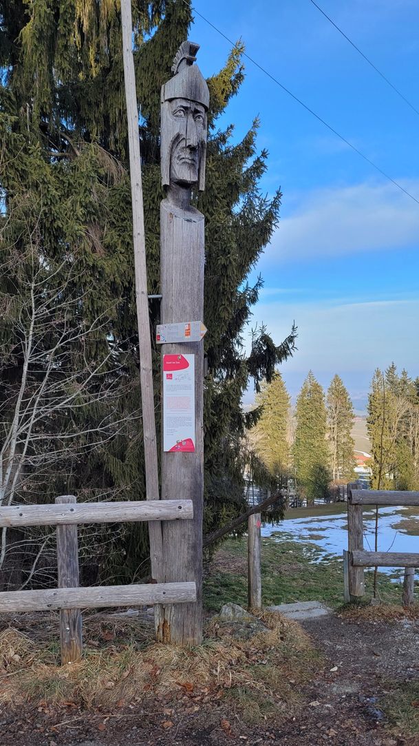 Römerweg auf den Auerberg