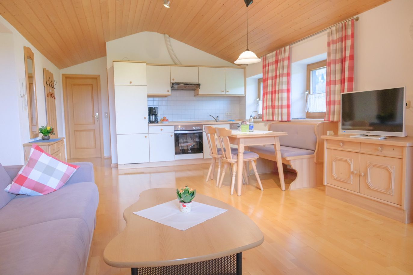 Wohnbereich - Fewo Blumenwiese