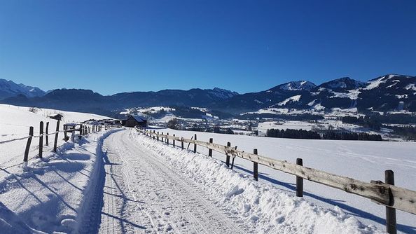 Fußweg von Hinang nach Fischen