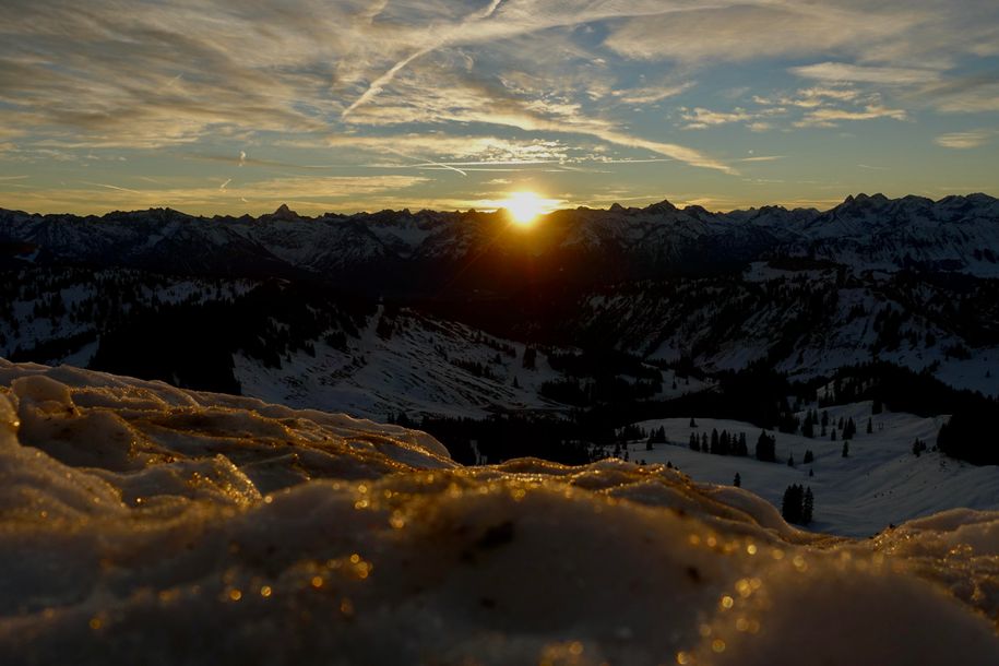 Sonnenaufgang Riedberger Horn3
