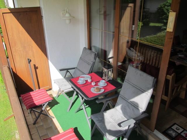 Entspannen auf dem Balkon