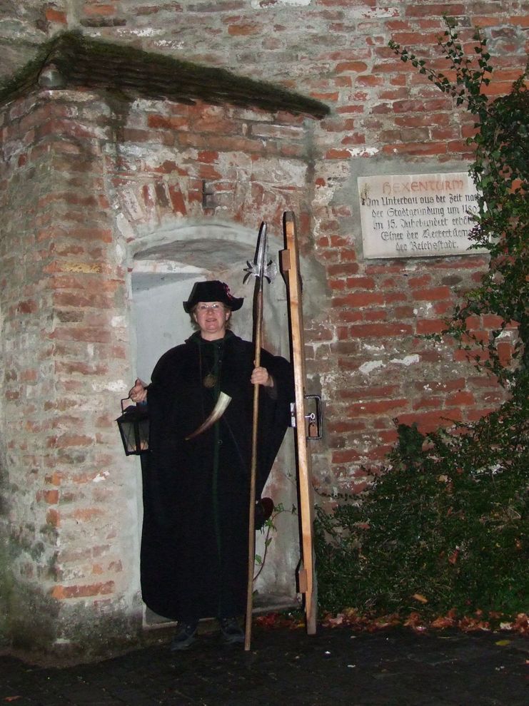 Gruselführung mit dem Nachtwächter am Hexenturm