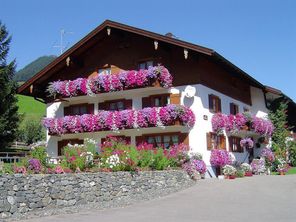 Haus Alpenblick - Südseite im Sommer