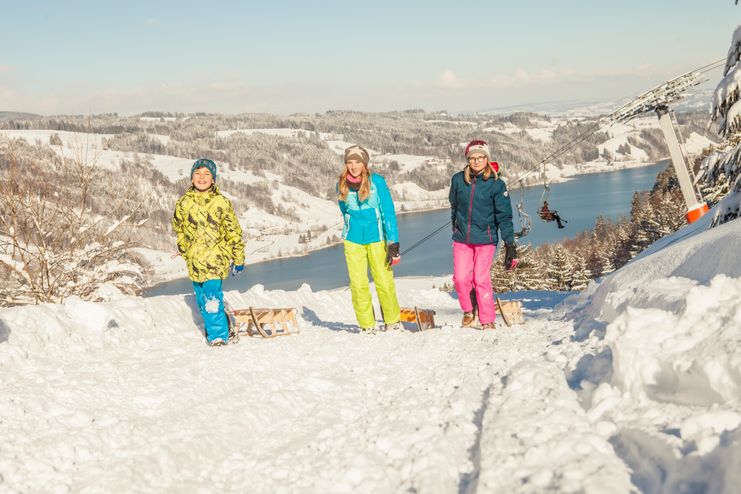 Winterwandern in der Alpsee Bergwelt