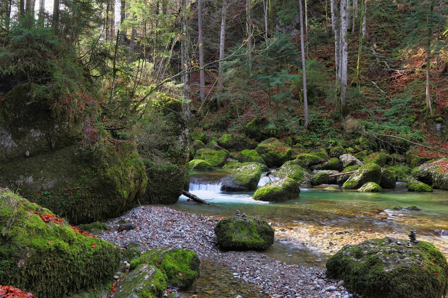 Blaichach - Gunzesried: Haldertobel