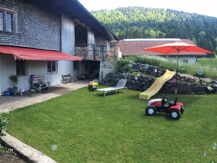 Bei uns im Garten