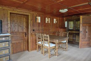 Ferienwohnung Grünten Esstisch