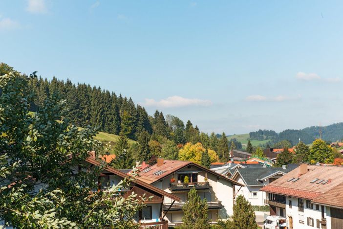 Ausblick vom West-Balkon