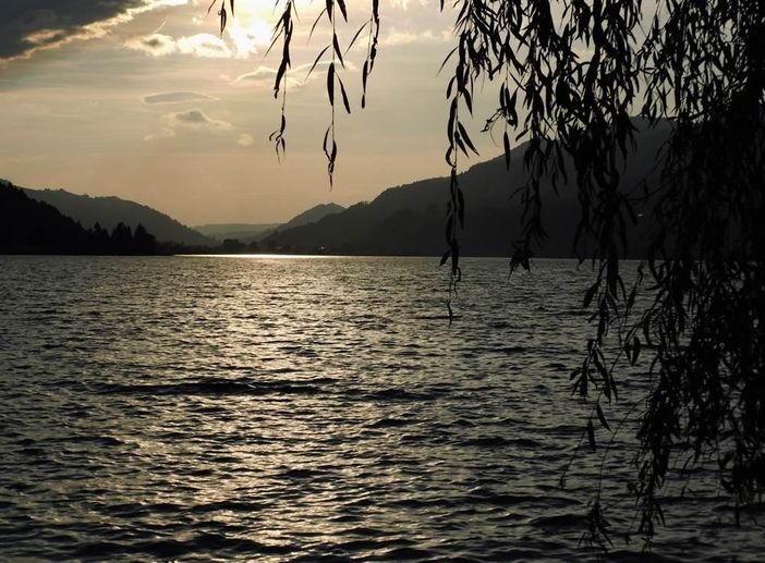Abendstimmung am Großen Alpsee/Immenstadt
