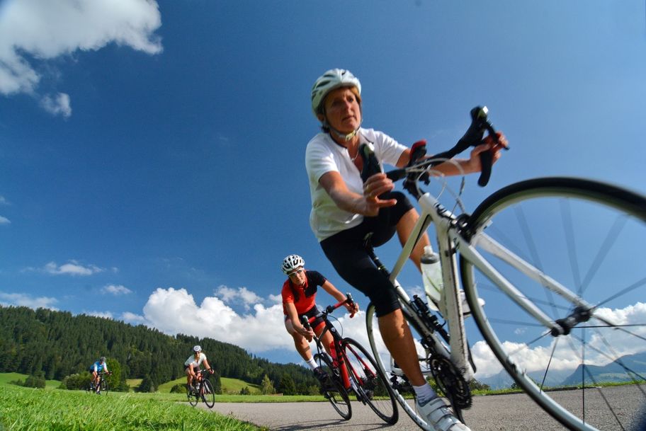 Rennradeln im Allgäu