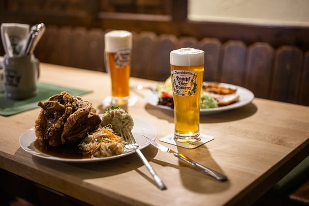 Deftige Oberstdorfer Kulinarik - Mahlzeit!