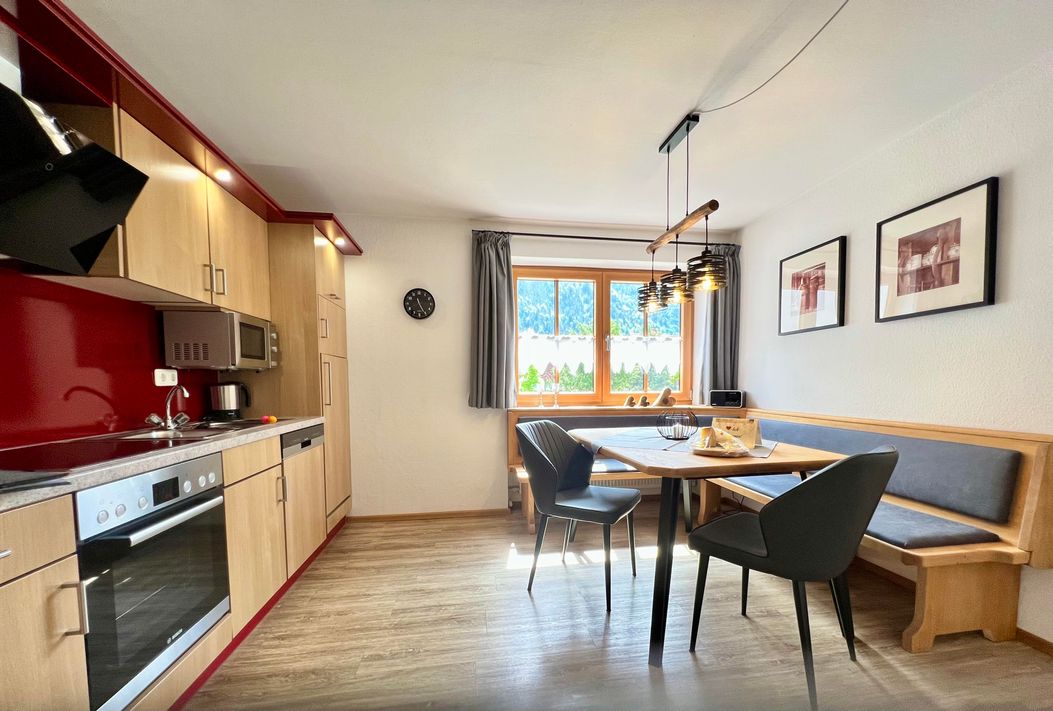 4 Sterne FW Gaby Ferienhaus Wille - Sitzecke Küche