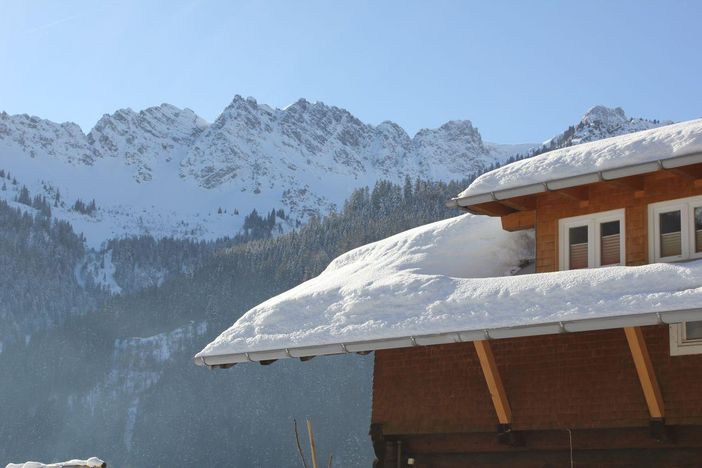 Ferienhaus Blockhäusle im Winter