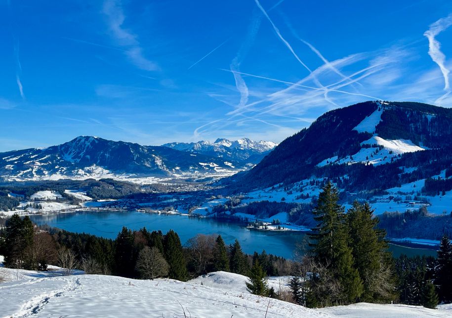 Alpseewanderung im Winter
