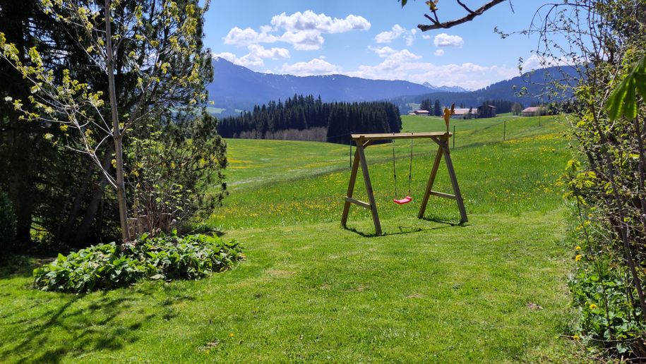 Schaukel mit Ausblick