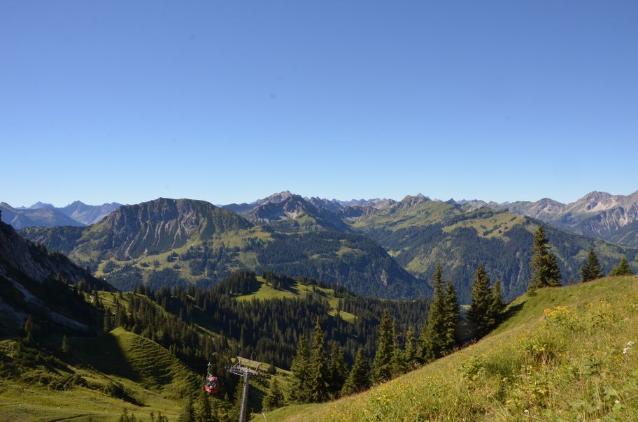 Blick ins Tannheimer Tal