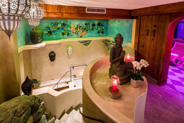Abgang Sauna