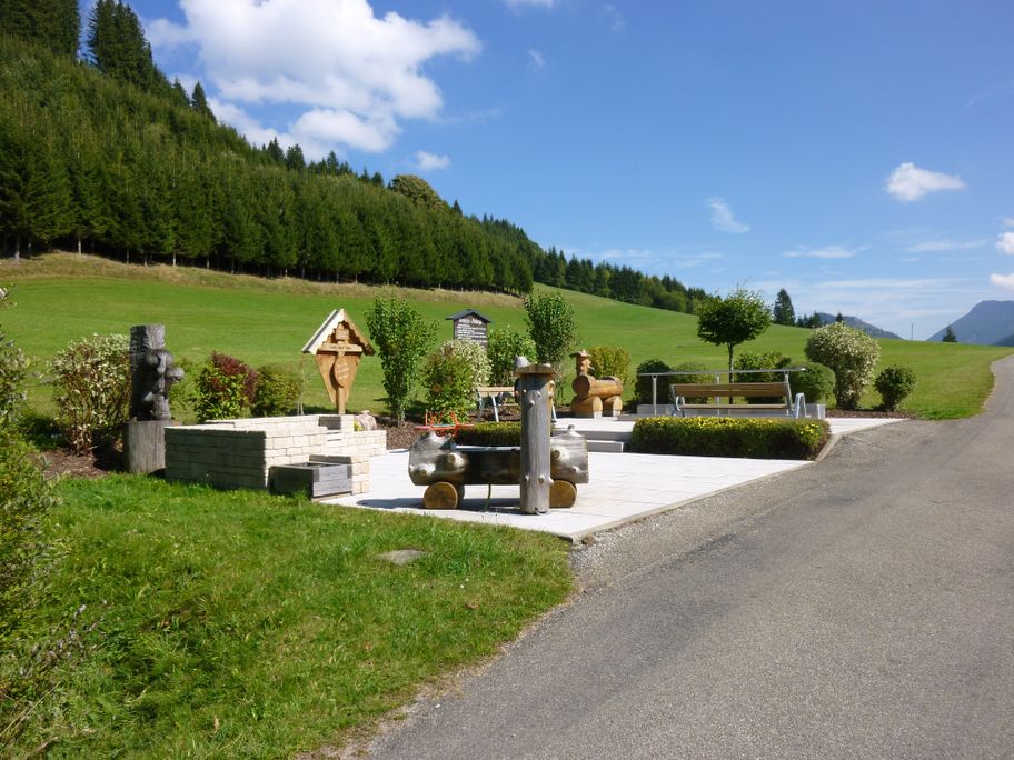 Die Kneippanlage am Höhenweg von Jungholz