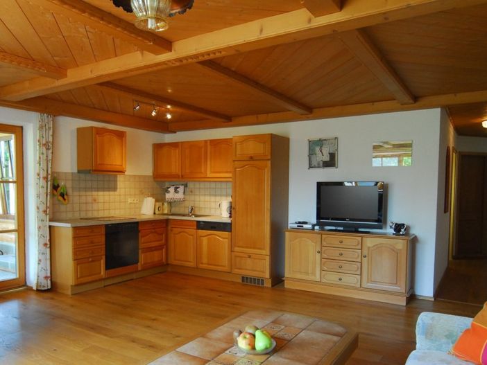 Küche im Wohnraum