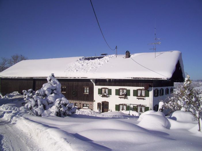 Hausansicht Winter