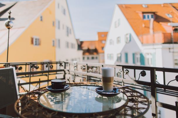 Dachterrasse in Wangen im Allgäu