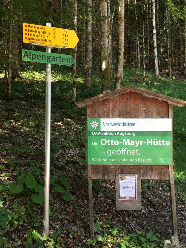 Wanderwegweisung