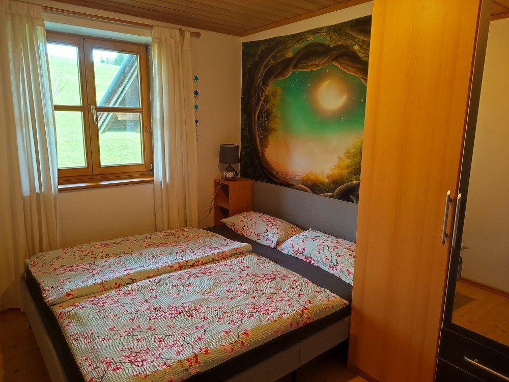 Freundliches Schlafzimmer