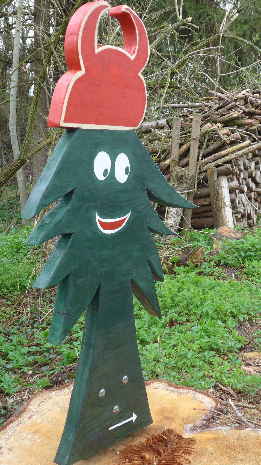 Unterwegs auf dem Reutwaldpfad