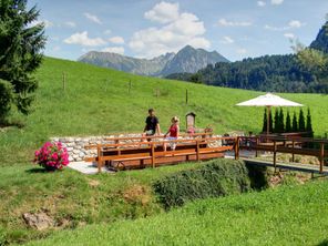Pension Forelle - Garten