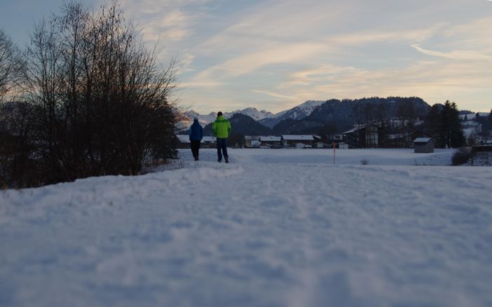 Abendspaziergang an der Iller