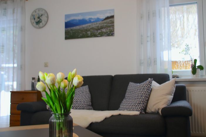 Sofaecke im Wohnzimmer