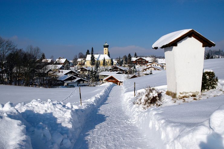 Winterwanderweg Oberreute