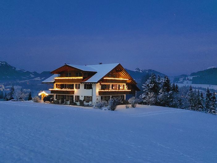 Winter auf dem Landhof Schmid
