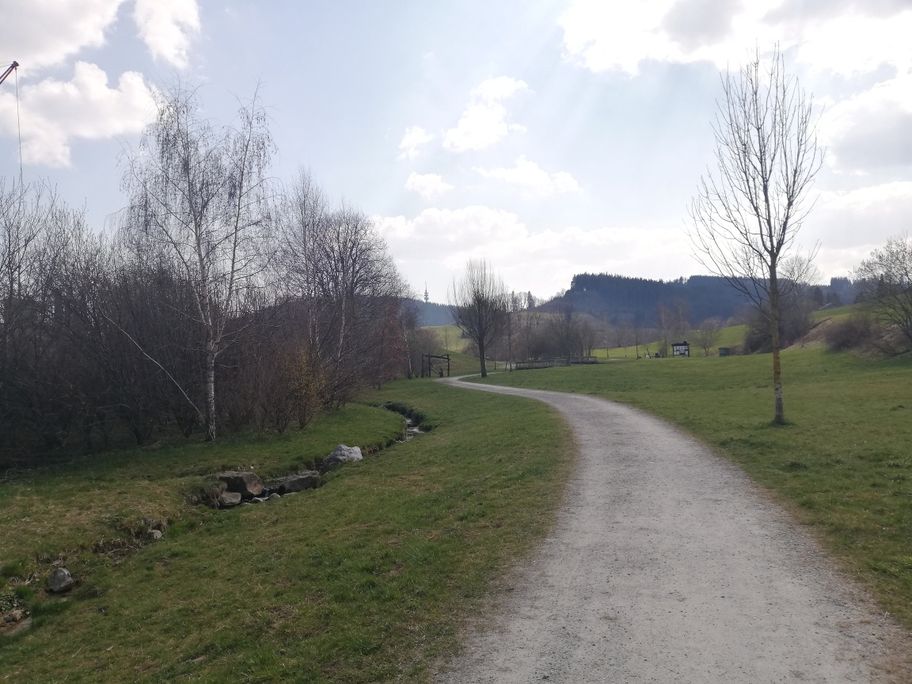 Von Wiggensbach über den barrierefreien Wasserweg nach Westenried
