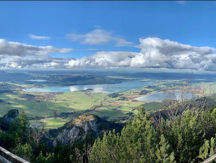 Aussicht vom Tegelberg