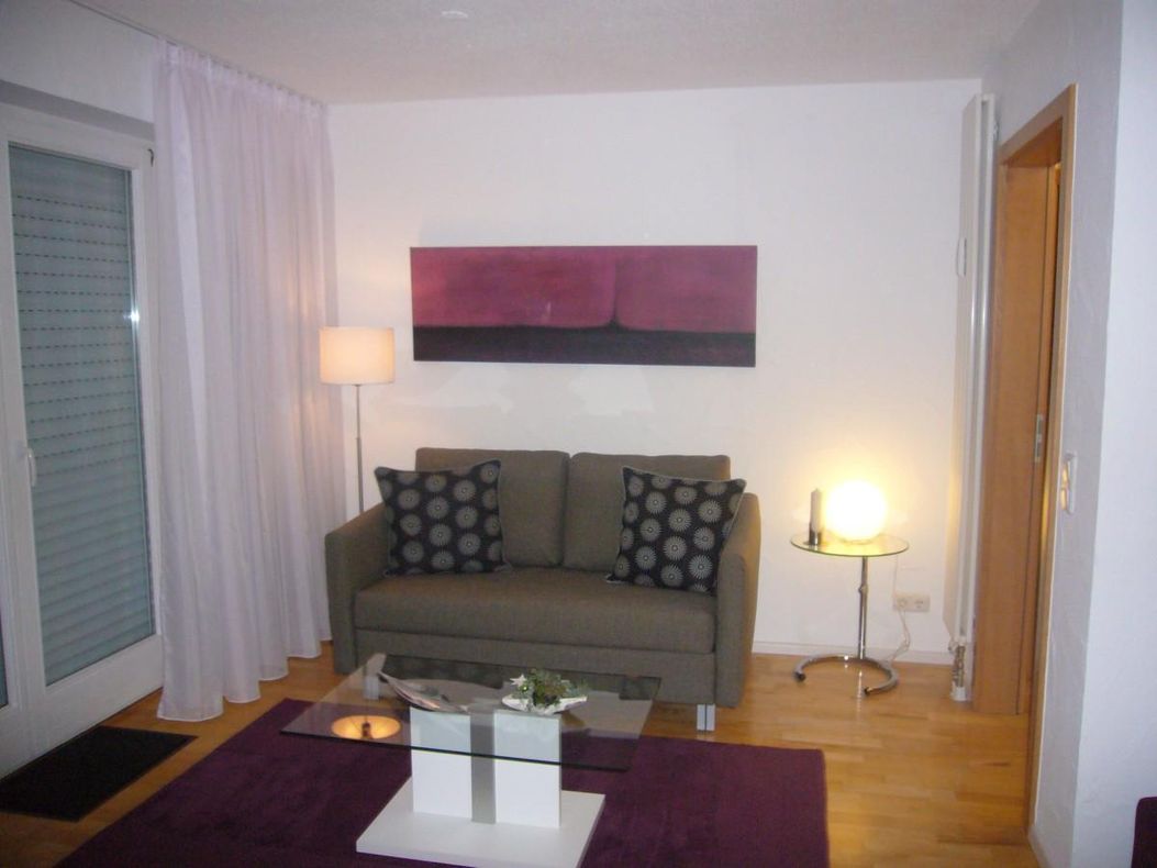 Wohnbereich mit Schlafsofa