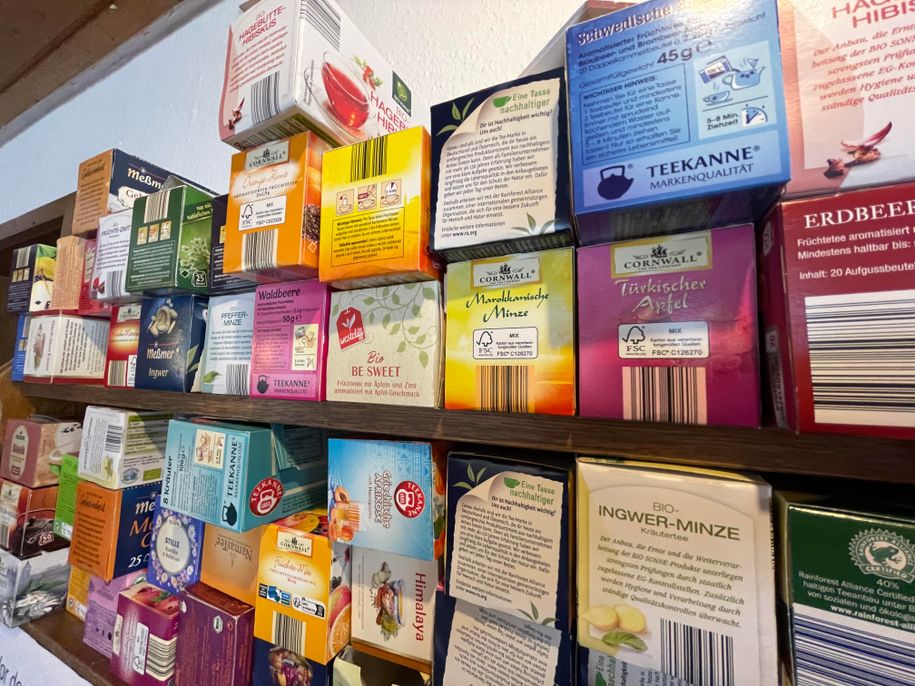 Tee-Bar für jeden Geschmack