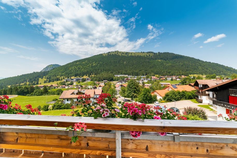 Ausblick Balkon Norden