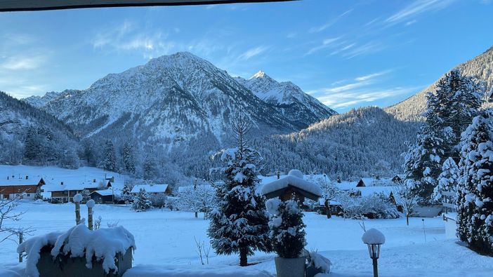 Ausblick im Winter