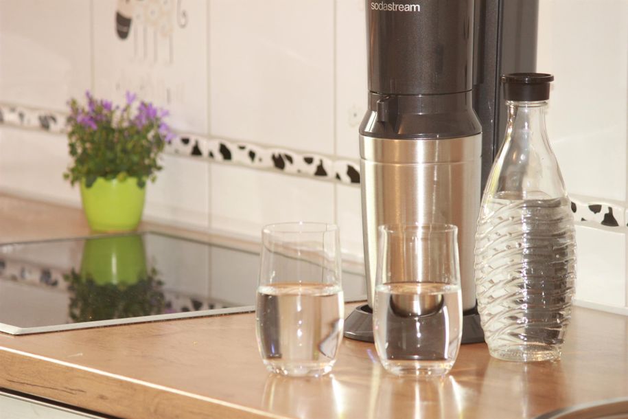 SodaStream vorhanden - kein Schleppen von Wasser