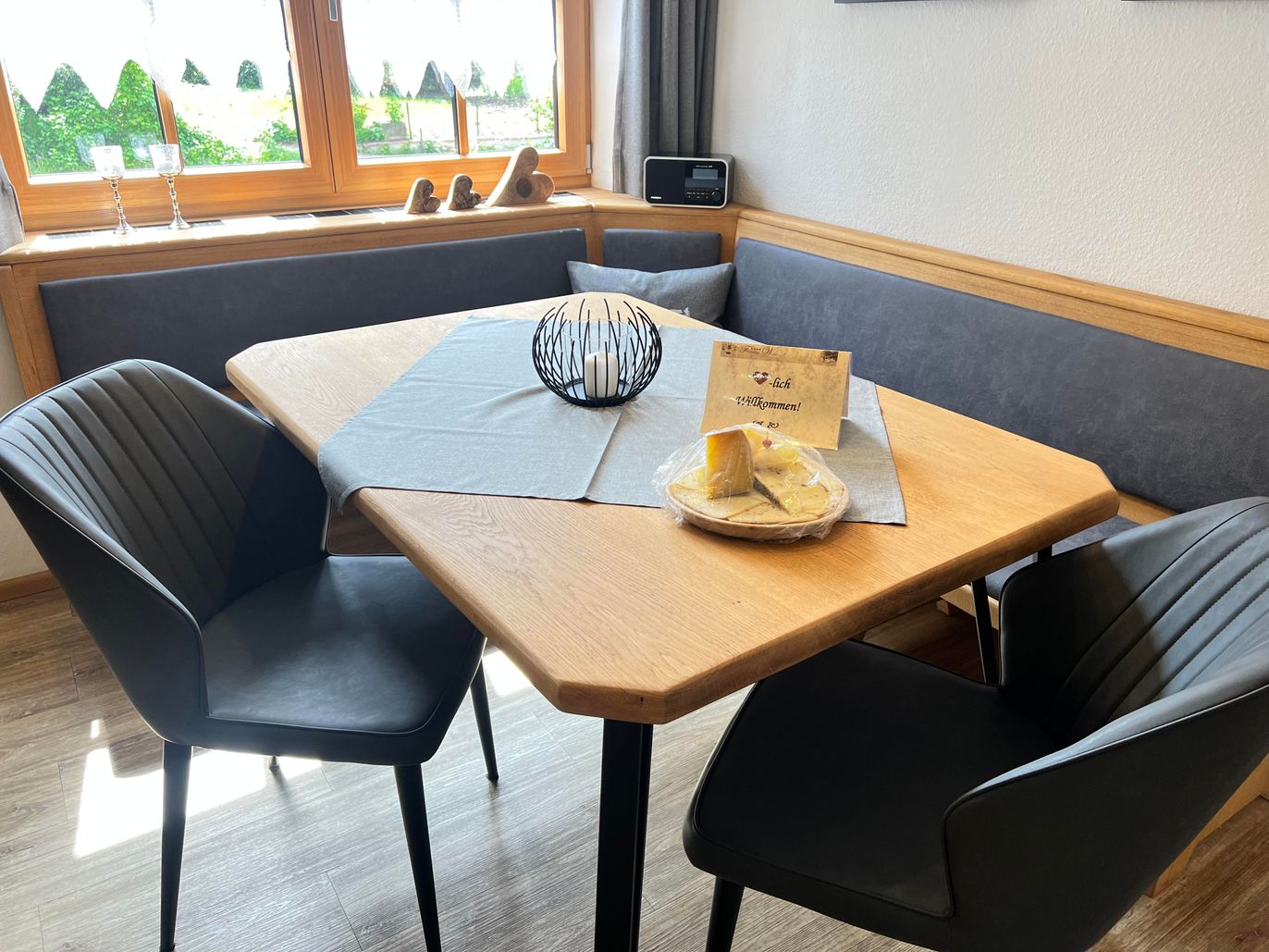 4 Sterne FW Gaby Ferienhaus Wille - Sitzecke Küche