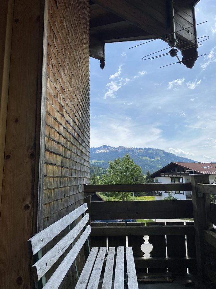 Bergsicht von der Wohnung 4
