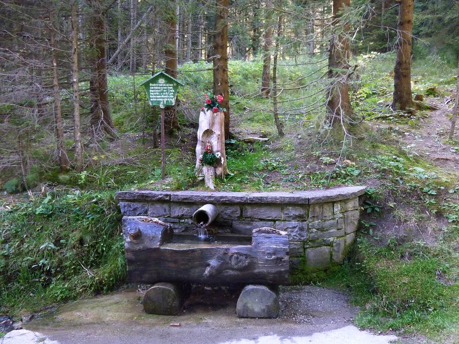 Erfrischungsmöglichkeit am Wegesrand