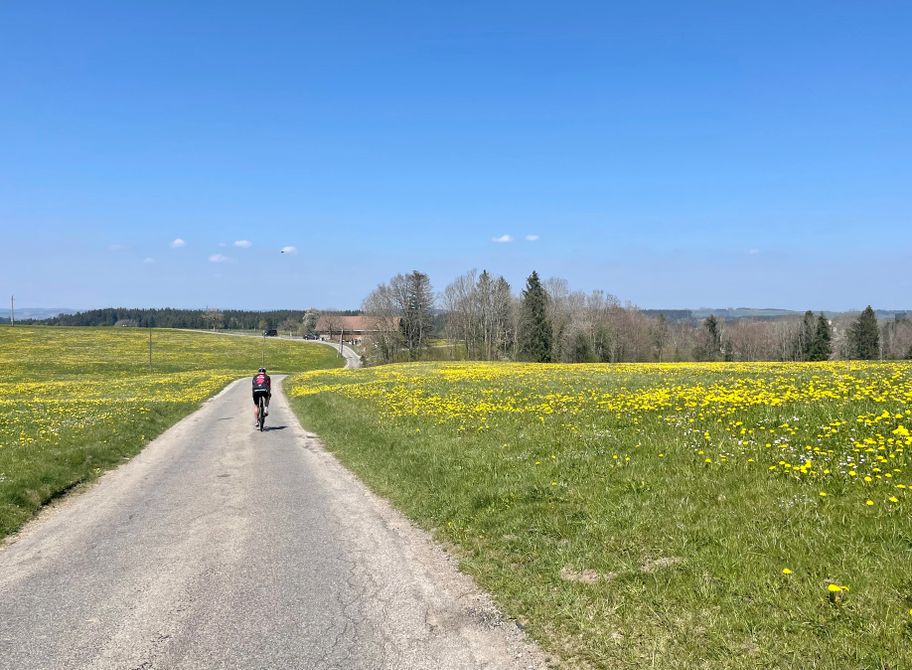 Verkehrsarme Straßen im West- und Württembergischen Allgäu