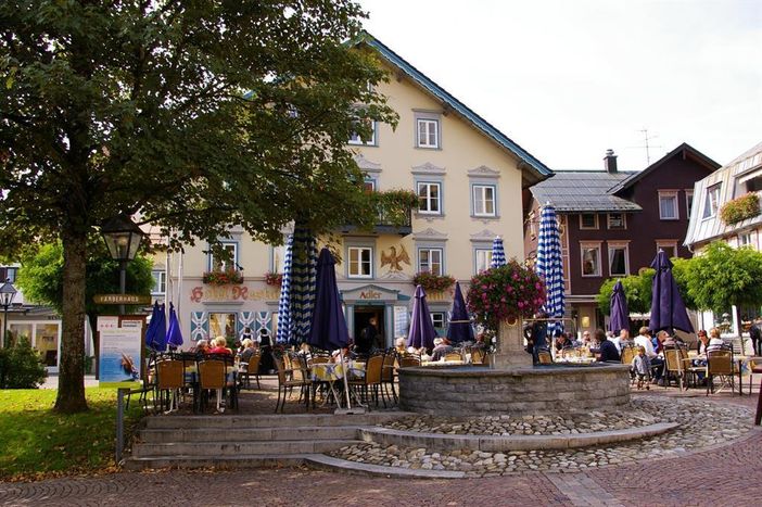 Terrasse im Sommer