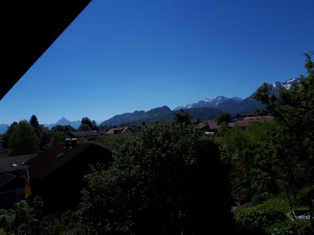Blick vom Südbalkon
