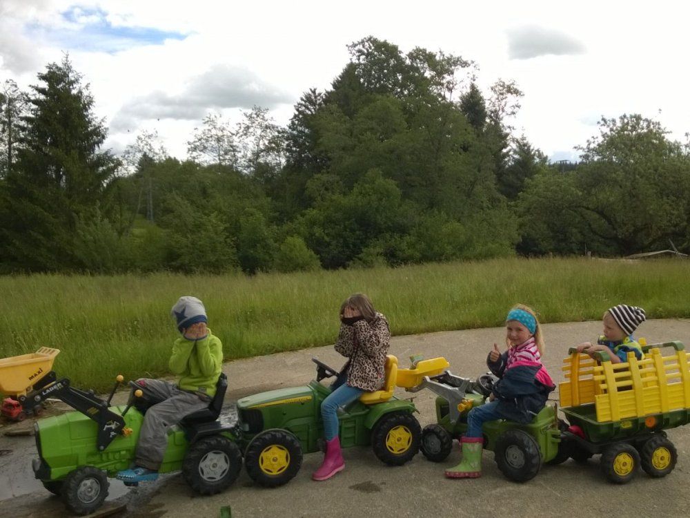 Unser Kinderfuhrpark